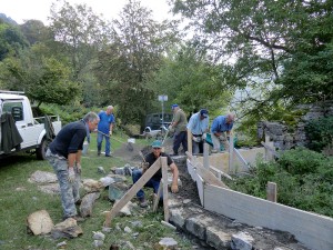 lavori all'Alpe Grosso        